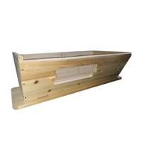 Top Bar Honey Bee Hive 20 Top Bar mit Dach Bar Backyard Imkerei Hive