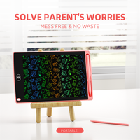 Tablette d'écriture numérique portable HX, tablette d'écriture LCD pour enfants de 8,5 pouces, respectueuse de l'environnement, pour l'étude et le dessin, protection des yeux