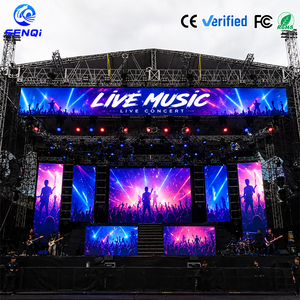 Pantallas LED para Exteriores Impermeables IP65 de 500*500 mm, Pantalla LED de Aluminio Fundido a Presión P2.9 P3.9 <span class=keywords><strong>HD</strong></span>, Pantalla LED de Alquiler para Conciertos - Product Image 2