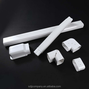 Cache-conduit en PVC pratique et facile à nettoyer pour climatiseur, protection de conduit pour système de ventilation CVC industriel, cache-conduit de type <span class=keywords><strong>split</strong></span> - Product Image 2