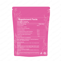 Gummies Probiotiques à Base de Plantes pour Femmes, Vente en Gros OEM, 60 Unités avec Mélange Probiotique et Extrait de Canneberge, Complément Alimentaire