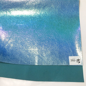 Holographic Shiny <span class=keywords><strong>New</strong></span> Fashion Rainbow Soft PU Vải Da Tổng Hợp Để Làm Giày/Túi/Túi Xách/Thủ Công - Product Image 5