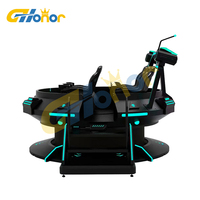 Meilleure vente bateau de réalité virtuelle simulateur de réalité virtuelle 9D machine de réalité virtuelle soucoupe volante 5 places