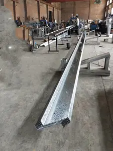 Processing Galvanized Z-shaped Steel Pur Strip Steel Structure Roofing Wall Hot-dip Galvanized Z-beam
