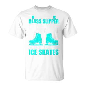 Olvídate del zueco de cristal, esta princesa usa patines sobre hielo, camiseta - Product Image 1
