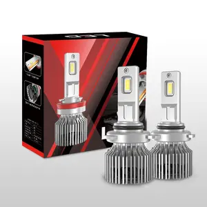Ampoules de voiture Super lumineuses 10000LM 50W X12S H1 H3 H4 H7 H11 phares LED haute Performance 9004 9005 9006 9007 Kit Auto