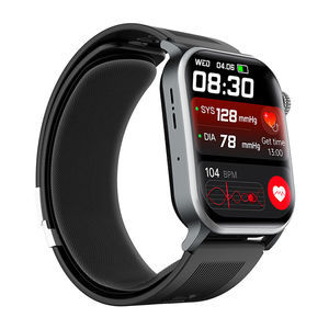 Montre connectée de santé F540 avec pompe à air, tensiomètre, ECG, quatre canaux PPG, test EDA, examen physique micro en un clic pour tous les sexes - Product Image 2