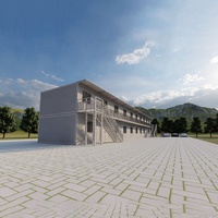 Usine de fabrication de maisons préfabriquées en acier modernes, résistantes aux tremblements de terre, aux ouragans, à installation rapide, en Chine