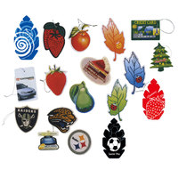 Diffuseur de parfum en papier de coton suspendu pour voiture, design personnalisé pour clients en gros