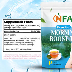 OEM ODM Morning Boost Tea with Green Tea Oolong Tea Gynostemma Pentaohyllum <b>Red</b> <b>Dates</b> Promote Weight Loss Boost Energy - Product Image 2
