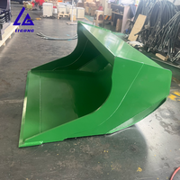 Godet de nivellement S45 S50, largeur 1200, 200L 250L, attache pour pelle hydraulique, godet scandinave pour projets routiers municipaux