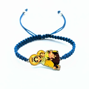 LC20250721 Rosario all'Ingrosso con <span class=keywords><strong>Corda</strong></span> Intrecciata <span class=keywords><strong>in</strong></span> Macramè della Beata Vergine Maria, Portafortuna Religioso - Product Image 3