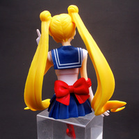 Figura de PVC de Anime Japonés Sailor Moon Más Vendida, Juguete de Colección para Coche, Promoción por Tiempo Limitado