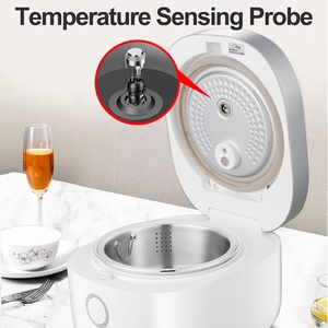 Professionnel 8 Trong <span class=keywords><strong>1</strong></span> Đa Năng Điện Thép Không Gỉ Bên Trong Không Dính Nồi Tự Động Thiết Bị Nhà Bếp Thấp Đường Nồi Cơm Điện - Product Image 3