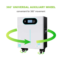 Batterie hybride empilable LiFePO4 8 kWh MDM3-314S-8K, sur pied, pour stockage d'énergie domestique