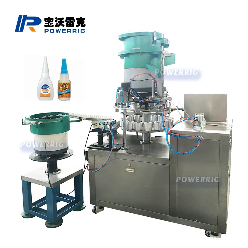 Automatic PVC 502 Cyanoacrylate Adhesive gel Instant Super Glue Filling Machine