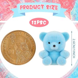 Orsetti Miniatura Personalizzati in Peluche per Decorazioni di Compleanno, Baby Shower, Torte, Matrimoni e Feste - Product Image 5