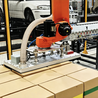 Robot de palettisation automatique à 6 axes KUKA KR140 R3200-2 PA, haute efficacité, charge utile lourde de 140 kg, boîte de vitesses PLC, moteur, manutention automatique des cartons