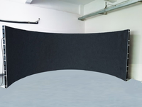 Paneles de Pantalla LED Flexibles para Video Wall Curvo Vertical, Programables, para Interiores y Exteriores, de Shenzhen, 1200nits, Precio Económico