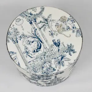 The manufacturer can customize and design cylindrical and round paper tubes, as <b>well</b> as high-grade cardboard giftpackaging <b>boxes</b> - Product Image 2