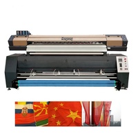 Nouvelle machine d'impression directe par sublimation Hoson 2026 pour drapeaux extérieurs, drapeaux de voiture et drapeaux de plage, tailles 1,9 m et 2,2 m, pour impression personnalisée
