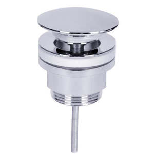 Tubo de desagüe Click-<span class=keywords><strong>clac</strong></span> de desbordamiento de baño moderno <span class=keywords><strong>1</strong></span> <span class=keywords><strong>1</strong></span>/2 ''Drenaje de lavabo de latón emergente con desbordamiento - Product Image 5