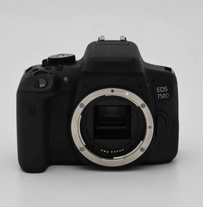 Cámara DSLR EOS 750D Negra, Cuerpo de Cámara Réflex Digital Profesional, Sin Lente Incluida - Product Image 1