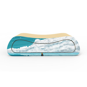 Tempat tidur cakar kucing kardus mewah besar kualitas Premium tempat tidur Lounge - Product Image 6