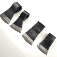 Tête de hache à fendre en acier forgé à haute teneur en carbone de qualité industrielle A606 A601 avec manche en bois