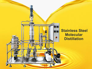 Evaporador de película limpia directa de fábrica La purificación eficiente del aceite vegetal logra una calidad superior sin aditivos químicos - Product Image 2