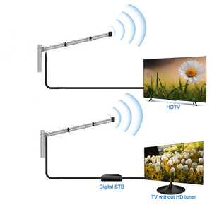 Antena de TV Digital VHF para Exteriores Gongren, Antena Yagi HDTV de Plástico, DVB-T, DVB-S, DVB-C - Product Image 2