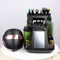 Máquina de Belleza Facial Multifunción 9 en 1, Oxígeno Jet Peel, Análisis de Piel, Rejuvenecimiento, Dispositivo de Martillo Frío para Salón