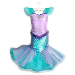 3-10 T niños <span class=keywords><strong>de</strong></span> Halloween Cosplay niños sirena trajes <span class=keywords><strong>de</strong></span> fiesta <span class=keywords><strong>de</strong></span> lujo vestido <span class=keywords><strong>de</strong></span> sirena Ariel traje <span class=keywords><strong>de</strong></span> <span class=keywords><strong>la</strong></span> princesa - Product Image 4