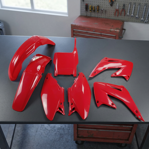 XFUN per CR 125 2004-2004 Kit Plastiche Rosse Modello 070 HOKIT102070-4764 Accessori Moto Italia - Product Image 3