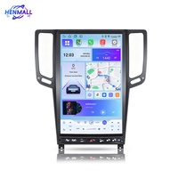 Appareil de navigation tout-en-un avec écran large de 14,5 pouces, Qualcomm 8 cœurs, autoradio pour Infiniti G25 G37 OLIVER