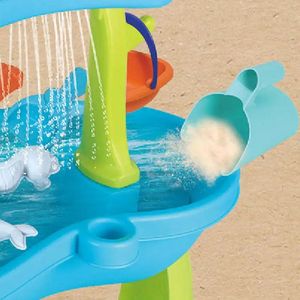 Juego de mesa sensorial para exteriores MILI para niños, juguetes de juego de arena de playa y agua grande para actividades de verano hechos de plástico duradero - Product Image 4