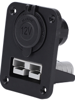 Adaptateur 50A Prise Allume-Cigare USB pour Yacht, Bateau de Pêche, Camping-Car, Alimentation Électrique, Câblage, Terminal de Batterie en Cuivre Violet