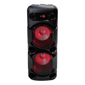 Temeisheng mesin Karaoke Stereo isi ulang TMS-820C mikrofon menara suara TWS Audio daya tinggi untuk penampilan Karaoke/Pesta/panggung