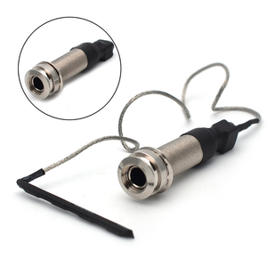 גיטרה פסיבית EQ פיאזו פיקאפ 6.35mm שקע יציאה לגיטרה עבור יוקוללה או גיטרה אקוסטית - Product Image 1