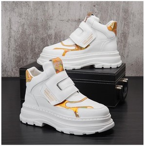 High Top Casual Basketball <b>Shoes</b> Breathable Summer Outdoor Sports Trendy <b>Shoes</b> with <b>Height</b> <b>Increasing</b> Feature - Product Image 2
