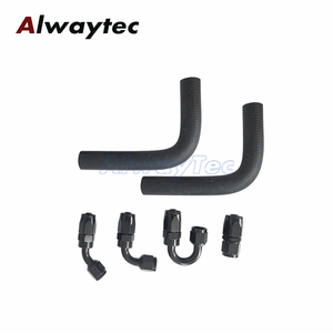 Conjunto de manguera de goma de aire hidráulico Industrial manguera de línea de combustible diésel de Gas de gasolina Clip de alambre de tubo de goma Flexible negro - Product Image 6