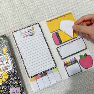 Teachers' Day Combination Sticky Note High Viscosity Colorful Memo <b>Pad</b> Customizable LOGO Hot Sale Promotion for Office Work - Product Image 3