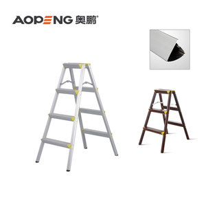 Aopeng <span class=keywords><strong>บันได</strong></span>อลูมิเนียมแบบพกพาที่ปลอดภัยและเบา4ขั้น - Product Image 2
