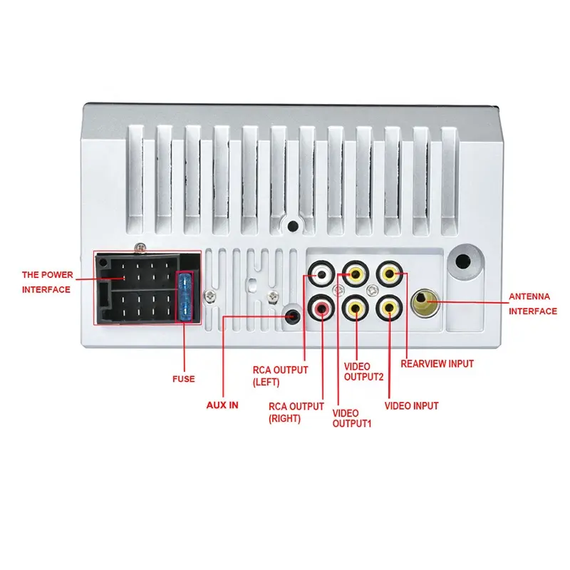 7 polegadas HD LCD Touch Screen BT 2din Car Audio Stereo 7018B MP5 7 Polegadas 2 Rádio Do Carro um Din Player De Vídeo com Câmera de Visão Traseira