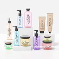 Flacon de shampooing de luxe en plastique HDPE biodégradable en gros, 150, 200, 250, 300, 500 ml, ensemble d'emballage cosmétique écologique