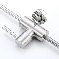 Robinet d'eau potable directe HONGDEC en acier inoxydable 304, purificateur d'eau, robinet monocommande pour évier de cuisine d'appartement