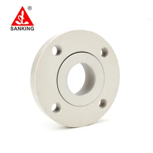 Sanking adaptador de flange de tubos, 20-160mm pph van stone flange tubo de plástico rápido conector de tubos para indústria química