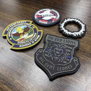 Rubber Patch Custom PVC Rubber Logos PVC Patches Custom 3D Soft PVC Rubber Patches <b>Badges</b> - Product Image 1