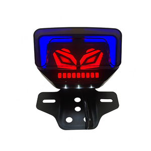 Modified LED Motorcycle Rear Tail <b>Light</b> with <b>Flash</b> Stop Turn Signal For TMX155 CG125 - Product Image 1