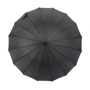 Custom Promotional Modern Anti-Storm Sturdy Business Advertising Rain Sun Dual-Use 16-Rib Straight Rod Three-folding Umbrella - Product Image 6